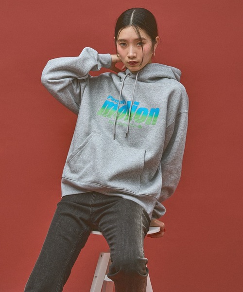 Kappa(カッパ)の「≪Kappa×and ST ウェルネスクラブ≫メッセージデザインパーカー (ユニセックス)(スウェット・レディース・ブラック/グレー・SMALL/MEDIUM/LARGE)」の5枚目の写真