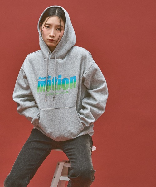 Kappa(カッパ)の「≪Kappa×and ST ウェルネスクラブ≫メッセージデザインパーカー (ユニセックス)(スウェット・レディース・ブラック/グレー・SMALL/MEDIUM/LARGE)」の6枚目の写真