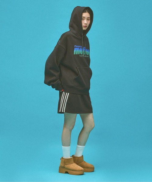 Kappa(カッパ)の「≪Kappa×and ST ウェルネスクラブ≫メッセージデザインパーカー (ユニセックス)(スウェット・レディース・ブラック/グレー・SMALL/MEDIUM/LARGE)」の15枚目の写真