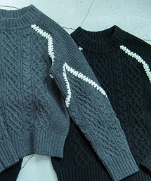 AJUGA. | ウォッシャブルケーブルニット(ニット/セーター)