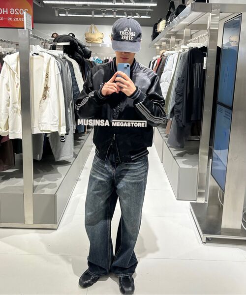 DNSR(ディーエヌエスアール)の「レガシーワイドデニムパンツダークブルー(デニムパンツ・メンズ・その他・SMALL/MEDIUM/LARGE/X-LARGE)」の10枚目の写真