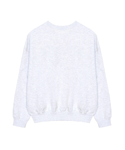 NICK&NICOLE(ニックアンドニコール)の「NICOLE ROSE PRINTING SWEATSHIRT_MELANGE NAVY(スウェット・レディース・その他・FREE)」の5枚目の写真