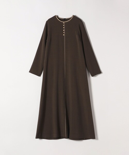 セール】SHIPS any: ウーステッド パイピング ボタン ロングスリーブ