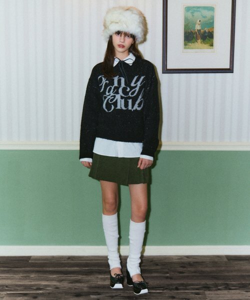 FANCY CLUB（ファンシークラブ）の「[NF] コーデュロイバックルプリーツスカート (カーキ)_F23ZC860（スカート・レディース・その他・SMALL/MEDIUM）」の4枚目の写真