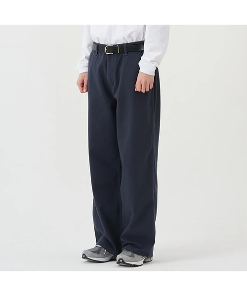 XERO(ゼロ)の「コットンウォッシュドオーバーパンツ(その他パンツ・メンズ・ブラック/ネイビー/チャコール・MEDIUM/LARGE/X-LARGE)」の1枚目の写真
