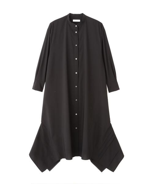 ADORE（アドーア）の「◆プレーンストレッチワンピース（シャツワンピース・レディース・ブラック/ピンク・38）」の4枚目の写真