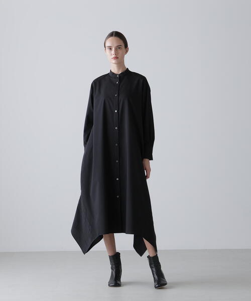 【最終お値下げ】ADORE シャツワンピース ブラック セール】ADORE｜アドーアのシャツワンピース（ブラック/黒色系・無地