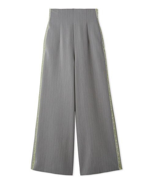 SNIDEL（スナイデル）の「バックリボンレースアップラインパンツ（その他パンツ・レディース・グレー/モカ/ストライプ・0/1）」の19枚目の写真