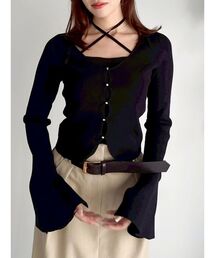 dazzlin | 【20周年記念復刻！】カーデタイトトップス(ニット/セーター)