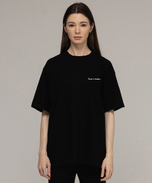 GRAVER（グレーバー）の「[ユニセックス]2パック ドローイング スマイルロゴ 半袖Tシャツ（Tシャツ/カットソー・レディース・その他・MEDIUM/SMALL/LARGE/X-LARGE）」の2枚目の写真