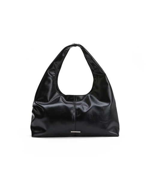 LAP(ラップ)の「SLOUCH HOBO BAG AR7AB227(ショルダーバッグ・レディース・ブラック/アイボリー・FREE)」の1枚目の写真