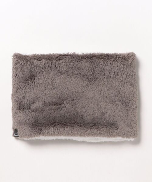 THRASHER（スラッシャー）の「BOA FLEECE REVERSIBLE NECK WARMER/THRASHER スラッシャー ネックウォーマー リバーシブル ボアフリース ロゴ刺繍ストリート スケーター（ネックウォーマー/スヌード・メンズ・グレー/ブラック×ホワイト/ベージュ×ブラック・FREE）」の6枚目の写真