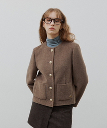 BRILLEMONTHS（ブリルモンス）の「Handmade Classic Single Jacket [Brown]（その他アウター）」