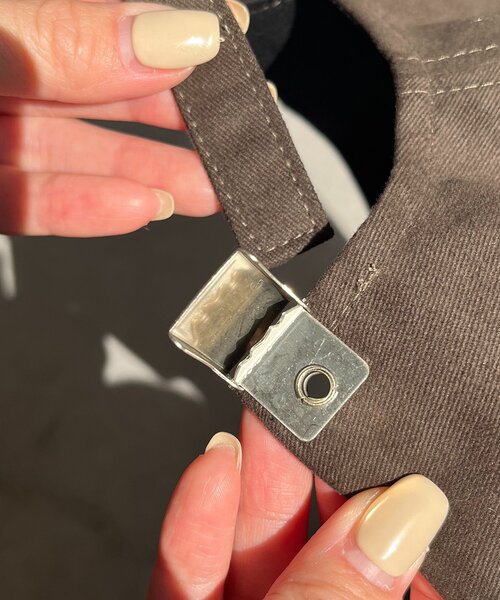 CAPRICIEUX LE'MAGE（カプリシューレマージュ）の「ロゴキャップ（キャップ・レディース・ブラウン/ライトベージュ/ブラック・FREE）」の7枚目の写真