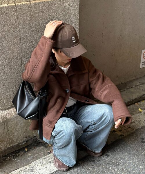 CAPRICIEUX LE'MAGE（カプリシューレマージュ）の「ロゴキャップ（キャップ・レディース・ブラウン/ライトベージュ/ブラック・FREE）」の10枚目の写真