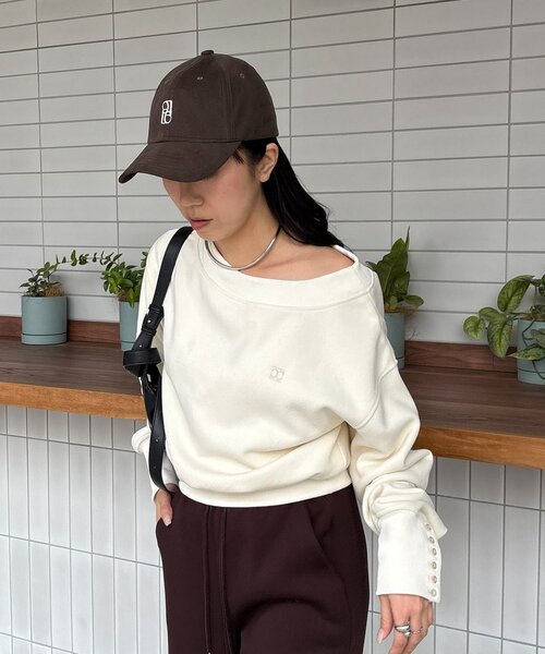 CAPRICIEUX LE'MAGE（カプリシューレマージュ）の「ロゴキャップ（キャップ・レディース・ブラウン/ライトベージュ/ブラック・FREE）」の12枚目の写真