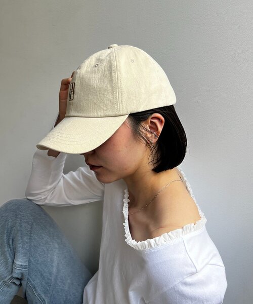 CAPRICIEUX LE'MAGE（カプリシューレマージュ）の「ロゴキャップ（キャップ・レディース・ブラウン/ライトベージュ/ブラック・FREE）」の17枚目の写真