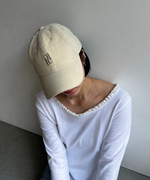 CAPRICIEUX LE'MAGE（カプリシューレマージュ）の「ロゴキャップ（キャップ・レディース・ブラウン/ライトベージュ/ブラック・FREE）」の18枚目の写真