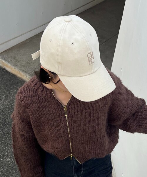 CAPRICIEUX LE'MAGE（カプリシューレマージュ）の「ロゴキャップ（キャップ・レディース・ブラウン/ライトベージュ/ブラック・FREE）」の20枚目の写真