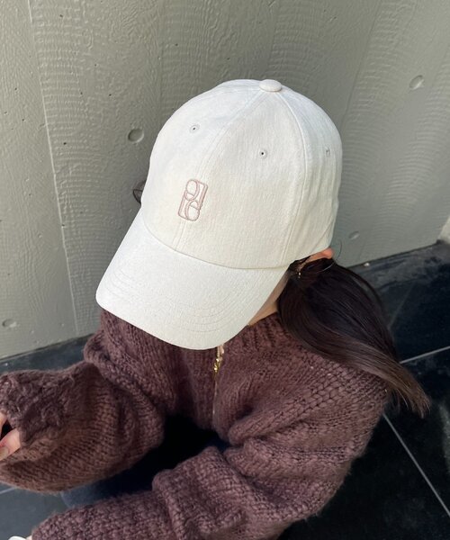 CAPRICIEUX LE'MAGE（カプリシューレマージュ）の「ロゴキャップ（キャップ・レディース・ブラウン/ライトベージュ/ブラック・FREE）」の22枚目の写真
