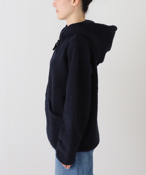 FRAMeWORK(フレームワーク)の「Universal Works TRAVEL HOODIE(その他アウター・レディース・ネイビー/キャメル・FREE)」の16枚目の写真