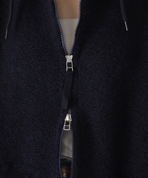 FRAMeWORK(フレームワーク)の「Universal Works TRAVEL HOODIE(その他アウター・レディース・ネイビー/キャメル・FREE)」の21枚目の写真