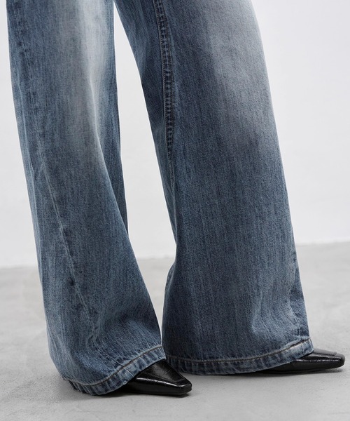 EIGHTHMONTH（エイスマンス）の「ヴィンテージライクストレートデニム EM25a113【EIGHTHMONTH】（デニムパンツ・レディース・ブルー・S/M/L）」の7枚目の写真