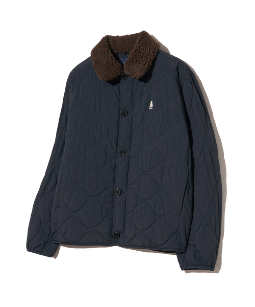 YALE(イェール)の「(脱着)カラー ディタッチャブル ウォームアップ キルティングジャケット_ネイビー(ダウンジャケット/コート・レディース・その他・SMALL/X-SMALL)」の17枚目の写真