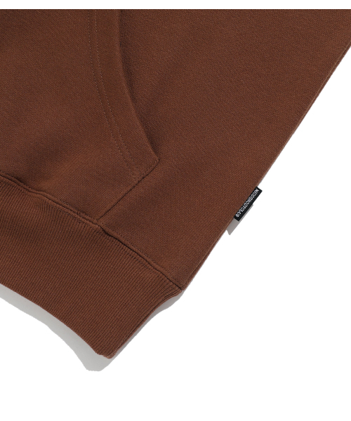 NICE GHOST CLUB(ナイスゴーストクラブ)の「DARK ANGELS HOODIE_BROWN(NG2FFUM406A)(パーカー・レディース・ブラウン・SMALL/MEDIUM/LARGE)」の5枚目の写真