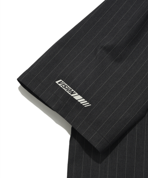 VISION STREET WEAR（ヴィジョンストリートウェア）の「VSW Stripe Open Collar Shirt Dark Gray（シャツ/ブラウス・レディース・その他・MEDIUM/X-LARGE/LARGE）」の11枚目の写真