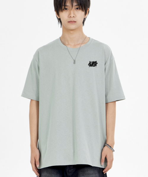 BY.L(バイエル)の「ペイントグラフィティロゴ半袖Tシャツミント(Tシャツ/カットソー・メンズ・その他・MEDIUM/LARGE/X-LARGE/XX-LARGE)」の2枚目の写真