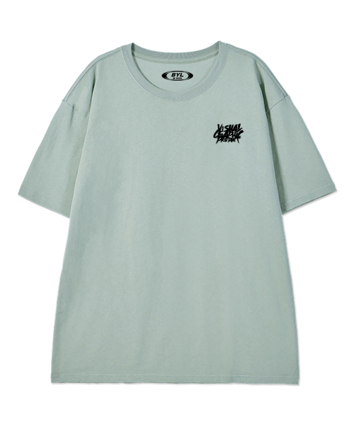 BY.L(バイエル)の「ペイントグラフィティロゴ半袖Tシャツミント(Tシャツ/カットソー・メンズ・その他・MEDIUM/LARGE/X-LARGE/XX-LARGE)」の4枚目の写真