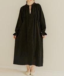 OLUN（オルン）の「stripe onepiece/ストライプワンピース（ワンピース）」