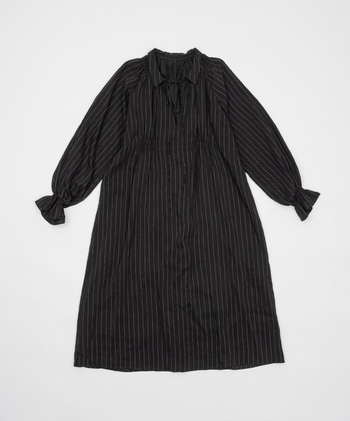 OLUN ストライプワンピース stripe onepiece/ストライプワンピース（ワンピース）｜OLUN（オルン