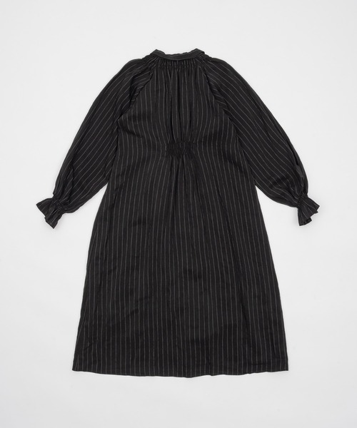 OLUN オルン　ブラックワンピース docking layered onepiece/ドッキングレイヤードワンピース