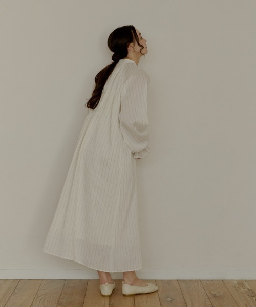 stripe onepiece/ストライプワンピース（ワンピース）｜OLUN（オルン