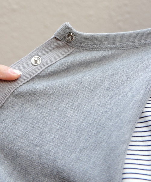 THE SHINZONE（ザ　シンゾーン）の「THE SHINZONE/シンゾーン　インレイカーディガン　INLAYED CARDIGAN　26SMSCU08（カーディガン/ボレロ・レディース・ネイビー/レッド/グレー・FREE）」の6枚目の写真