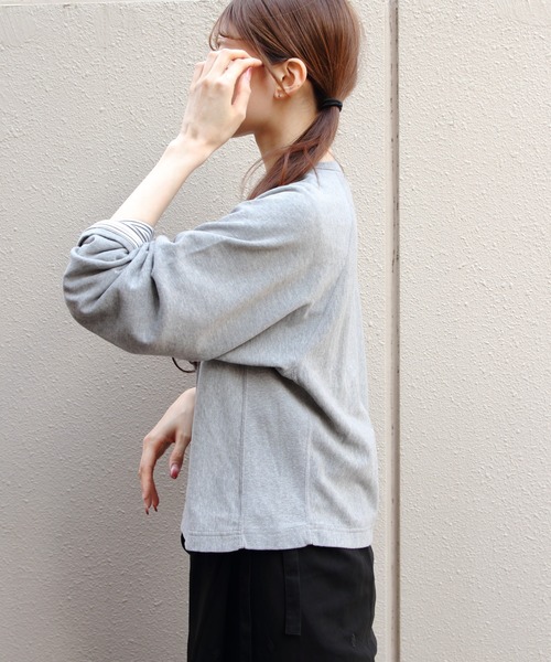 THE SHINZONE（ザ　シンゾーン）の「THE SHINZONE/シンゾーン　インレイカーディガン　INLAYED CARDIGAN　26SMSCU08（カーディガン/ボレロ・レディース・ネイビー/レッド/グレー・FREE）」の8枚目の写真