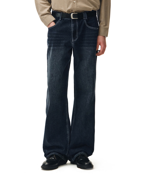 DECET(デケト)の「Mid Rise Wide Jeans DCPT027DBlueB(デニムパンツ・レディース・その他・26/28/30/32/34)」の9枚目の写真