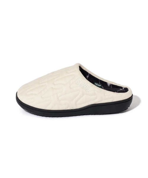 SUBU(スブ)の「MANASTASH/マナスタッシュ/SUBU OUTLINE x MANASTASH HEMP OUTLINE SANDAL(サンダル・メンズ・ブラック/ナチュラル・2/1/0/3)」の4枚目の写真