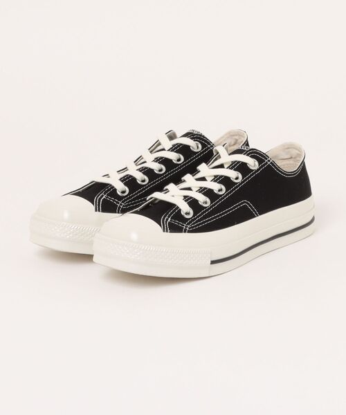 CONVERSE(コンバース)の「CONVERSE コンバース AS SQUARETOE OX オールスター スクエアトウ OX 31316070 BLACK(スニーカー・メンズ・ブラック・10h/9h/9/8h/8/7h/7/6h/5h/5/4h/4/3h)」の1枚目の写真