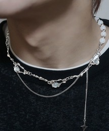 SBG | インフルエンサー ひろ × SBG ドロップクロスチャームネックレス(ネックレス)