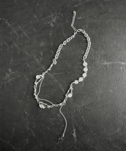 SBG（エスビー）の「インフルエンサー ひろ × SBG ドロップクロスチャームネックレス（ネックレス・メンズ・シルバー・FREE）」の3枚目の写真