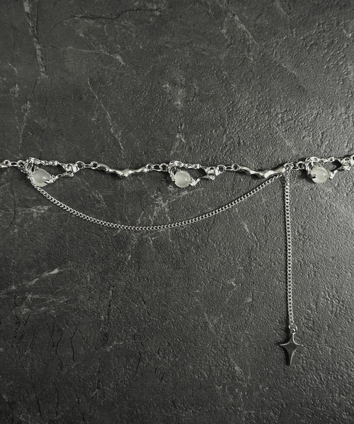 SBG（エスビー）の「インフルエンサー ひろ × SBG ドロップクロスチャームネックレス（ネックレス・メンズ・シルバー・FREE）」の6枚目の写真