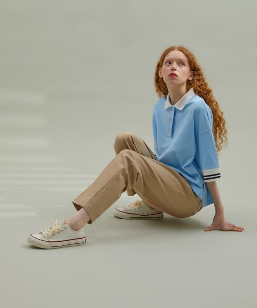 manavis7(マナビスセブン)の「バルーンバンディングスラックスベージュ(スラックス・レディース・Beige・FREE)」の4枚目の写真