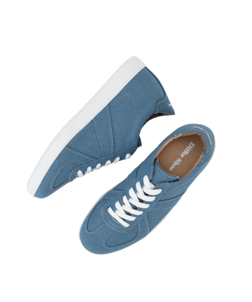 DIFFERSHOE（ディファーシュー）の「クーバスニーカー7CM [ライトブルーデニム]（スニーカー・レディース・ブルー系その他・22.5cm/23cm/24cm/25cm/26cm/27cm/28cm）」の2枚目の写真