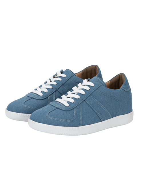DIFFERSHOE（ディファーシュー）の「クーバスニーカー7CM [ライトブルーデニム]（スニーカー・レディース・ブルー系その他・22.5cm/23cm/24cm/25cm/26cm/27cm/28cm）」の3枚目の写真