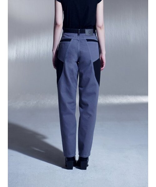 DILETTANTISME(ディレッタンティズム)の「グレーのカットアウトデニムパンツ(デニムパンツ・レディース・その他・SMALL/MEDIUM/LARGE)」の4枚目の写真