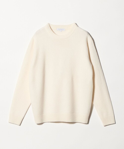 A DAY IN THE LIFE UNITED ARROWS(アデイインザライフユナイテッドアローズ)の「ウール カシミヤブレンド ニット<A DAY IN THE LIFE>(ニット/セーター・メンズ・ホワイト/ブラック/グレー系・M/L)」の2枚目の写真