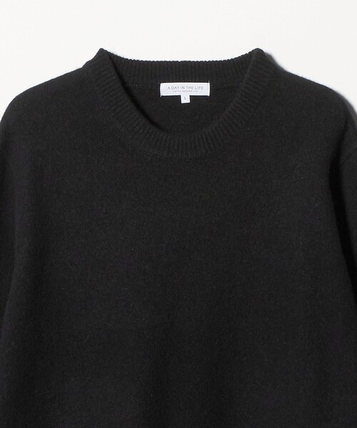 A DAY IN THE LIFE UNITED ARROWS(アデイインザライフユナイテッドアローズ)の「ウール カシミヤブレンド ニット<A DAY IN THE LIFE>(ニット/セーター・メンズ・ホワイト/ブラック/グレー系・M/L)」の12枚目の写真